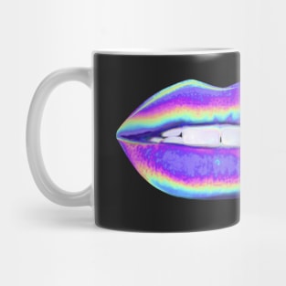 Pinkish Holo Lips Mug